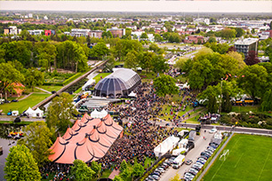 Perfect festivalweer: 20 graden met zon